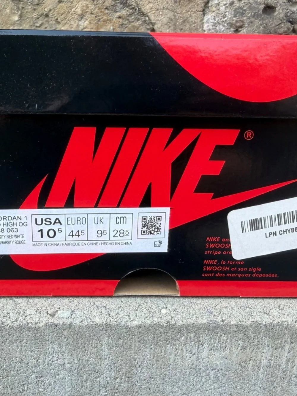 Jordan 1 Retro High OG Patent Bred